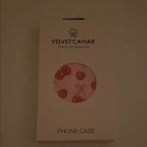 Velvet Caviar Cherry Phone Case